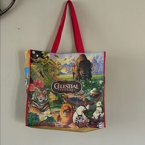 Celestial seasonings bag Multicolor Tote Bag euc